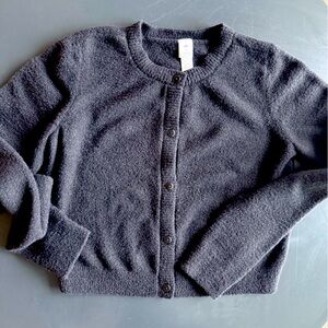 ALO Yoga Black Cardigan Sweater